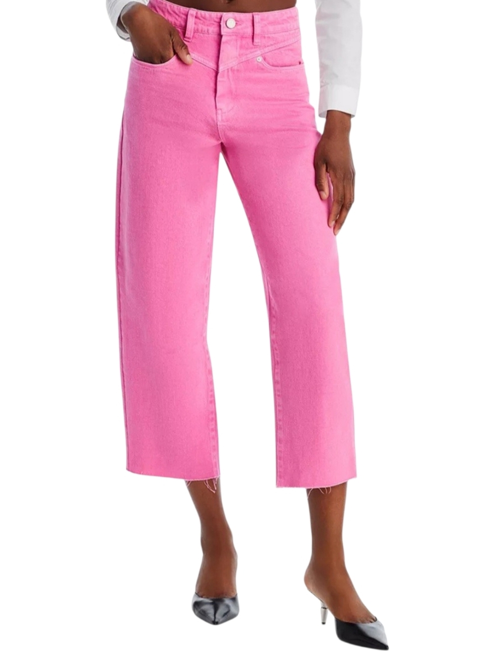 Revolve BlankNYC The Baxter in Strawberry Ribcage Straight Denim Jeans Size 25‎